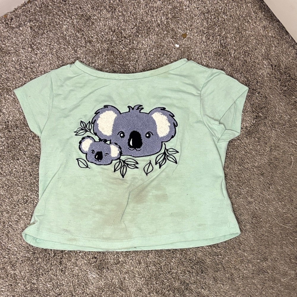 American Girl Light Green Koala Tee